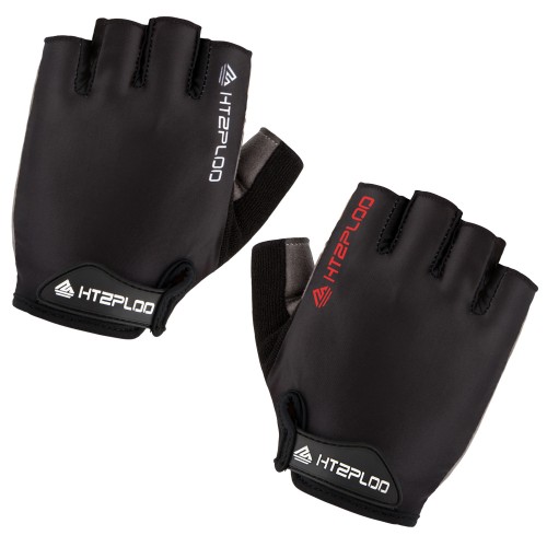 BOODUN Cycling Glove Shock-absorbing Foam Pad Breathable Half Finger Fluorescent 