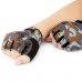 HTZPLOO Cycling Gloves with Shock-Absorbing Foam Pad Breathable B-001 Half Finger Bicycle Riding/Bike Gloves-4 2